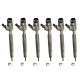 6x Einspritzdüse Injektor Bosch 0445110120 für Mercedes C-Klasse E-Klasse CLK CDI
