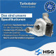 Bi-Turbolader BorgWarner 10009700074 für Mercedes-Benz Sprinter 10009700008