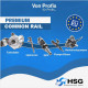 4x Einspritzdüse Injektor BMW X5 3.0d E53 730d E65 E66 E67 320d 330d 330xd 320 Cd 320td Cd 330 E46 530d E60 E61 Bosch 0445110131