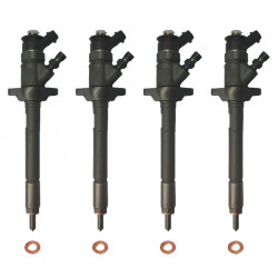 4x Einspritzdüse Injektor Bosch 0445110311 Citroen C3 Peugeot 207 307 308 1.6 HDi
