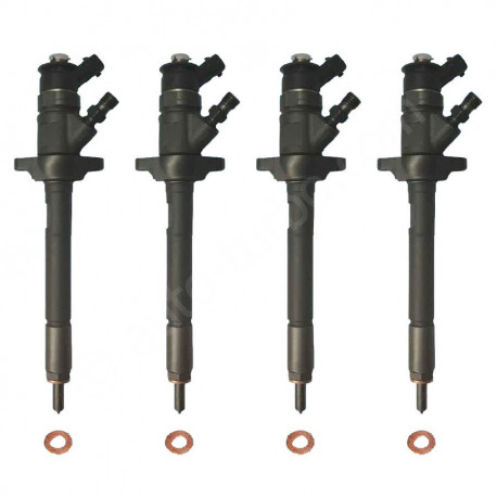 4x Einspritzdüse Injektor Bosch 0445110311 Citroen C3 Peugeot 207 307 308 1.6 HDi