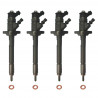 4x Einspritzdüse Injektor Bosch 0445110311 Citroen C3 Peugeot 207 307 308 1.6 HDi