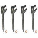 4x Einspritzdüse Injektor Bosch 0445110276 Alfa Romeo 1.9 JTDM Fiat 1.9 D Multijet Fiat 1.9 JTD Suzuki SX4 1.9 DDiS 1.9 DDiS 4x4