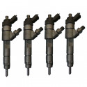 4x Einspritzdüse Injektor Bosch 0445120002 für Citroen 5001849912 Fiat Ducato 2.8 HDi