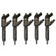5x Einspritzdüse Injektor Bosch 0445120002 für Citroen Jumper Fiat Ducato Iveco Daily III Peugeot Boxer Renault Trucks Mascott