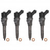 4x Einspritzdüse Injektor Bosch 0445110021 für Opel Vivaro Renault Laguna Megane Scénic Trafic 1.9