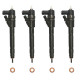 4x Einspritzdüse Injektor Bosch 0445110038 für Renault Espace III 2.2 dCi 85 kW 95 kW 8201043564