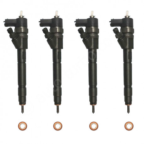 4x Einspritzdüse Injektor Bosch 0445110038 für Renault Espace III 2.2 dCi 85 kW 95 kW 8201043564