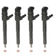 4x Injektor Einspritzdüse Bosch 0445110236 Honda Accord CR-V Civic 16450-RMA-E01