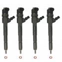 4x Injektor Einspritzdüse Bosch 0445110236 Honda Accord CR-V Civic 16450-RMA-E01