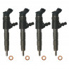 4x Einspritzdüse Injektor Bosch 0445110187 für Fiat Doblo 1.9 JTD Fiat Idea 55192579