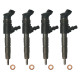4x Injektor Einspritzdüse Bosch 0445110119 Alfa 147 156 166 1.9 JTD 2.4 JTD Fiat Doblo 1.9 JTD