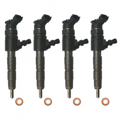 4x Injektor Einspritzdüse Bosch 0445110119 Alfa 147 156 166 1.9 JTD 2.4 JTD Fiat Doblo 1.9 JTD