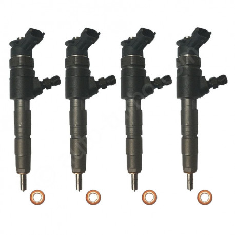 4x Injektor Einspritzdüse Bosch 0445110119 Alfa 147 156 166 1.9 JTD 2.4 JTD Fiat Doblo 1.9 JTD