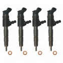 4x Injektor Einspritzdüse Bosch 0445110119 Alfa 147 156 166 1.9 JTD 2.4 JTD Fiat Doblo 1.9 JTD