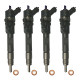 4x Einspritzdüse Injektor Bosch 0445110110 Renault Megane I II Laguna II 1.9 dCi
