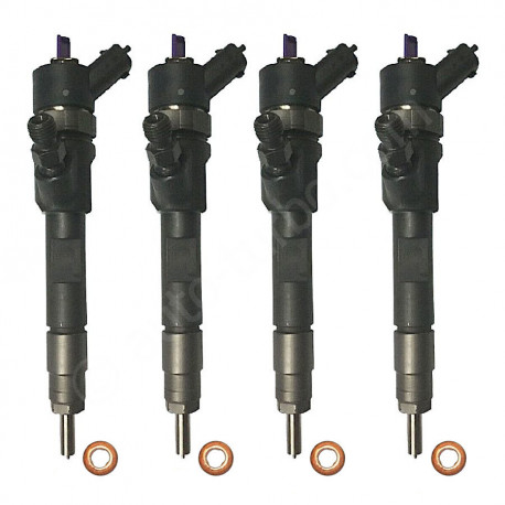 4x Einspritzdüse Injektor Bosch 0445110110 Renault Megane I II Laguna II 1.9 dCi