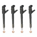 4x Einspritzdüse Injektor Bosch 0445110083 für Fiat Doblo Panda Punto Lancia Musa Ypsilon Opel Agila Corsa Meriva Tigra 1.3