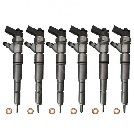 6x Einspritzdüse Injektor 0445110131 0445110080 für BMW 3er 5er 7er X5