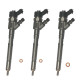 3 x Injektor Einspritzdüse Bosch 0445110166 Smart Fourfour 454 1.5 CDI 50 kW 68 PS A6400700687