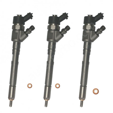 3 x Injektor Einspritzdüse Bosch 0445110166 Smart Fourfour 454 1.5 CDI 50 kW 68 PS A6400700687