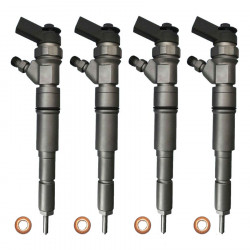4x Injektor Einspritzdüse Bosch 0445110209 BMW 118d E87 318d E90 E91 325d E90 E91 E92 525d 525xd E60 E61