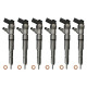 6x Injektor Einspritzdüse Bosch 0445110209 BMW 118d E87 318d E90 E91 325d E90 E91 E92 525d 525xd E60 E61