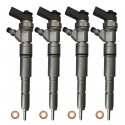 4 x Einspritzdüse Injektor Bosch 0445110216 BMW 120 320 320 330 520 530 X3 X5 2.0 3.0 d cd
