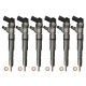 6 x Injektor Einspritzdüse Bosch 0445110216 BMW 120 320 320 330 520 530 X3 X5 2.0 3.0 d cd