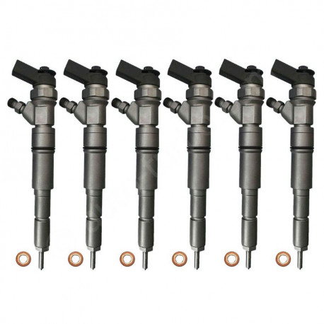 6 x Injektor Einspritzdüse Bosch 0445110216 BMW 120 320 320 330 520 530 X3 X5 2.0 3.0 d cd