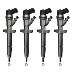 4x Injektor Einspritzdüse Bosch 0445110239 Fiat 1.6 D MJ Ford 1.6 TDCi Citroen Peugeot 1.6 HDi