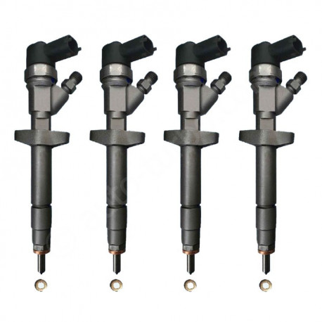 4x Injektor Einspritzdüse Bosch 0445110239 Fiat 1.6 D MJ Ford 1.6 TDCi Citroen Peugeot 1.6 HDi