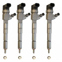 4 x Injektor Einspritzdüse Bosch 0445110243 Alfa Romeo 1.9JTD JTDM Fiat 1.9 D MJ 0986435104