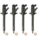 4x Einspritzdüse Injektor Bosch 0445110297 Citroen C2 C3 C4 C5 Berlingo 1.6 HDi 9662002680