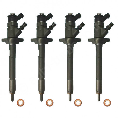 4x Einspritzdüse Injektor Bosch 0445110297 Citroen C2 C3 C4 C5 Berlingo 1.6 HDi 9662002680