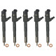 5x Einspritzdüse Injektor Bosch 0445110308 für Alfa Romeo 159 Brera Spider 2.4 JTDM 154 KW 210 PS
