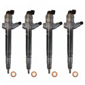 4x Einspritzdüse Injektor Denso 095000-5800 für Fiat Ducato Ford Transit 2.2 TDCi Citroën Jumper Peugeot Boxer 2.2 HDi