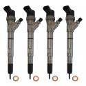 4 x Einspritzdüse Injektor Bosch 0445110186 für Kia Sorento Hyundai H-1 2.5 CRDi 0445110279