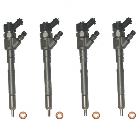4x Einspritzdüse Injektor Bosch 0445110351 für Alfa Romeo Fiat Ford Lancia Opel 1.3