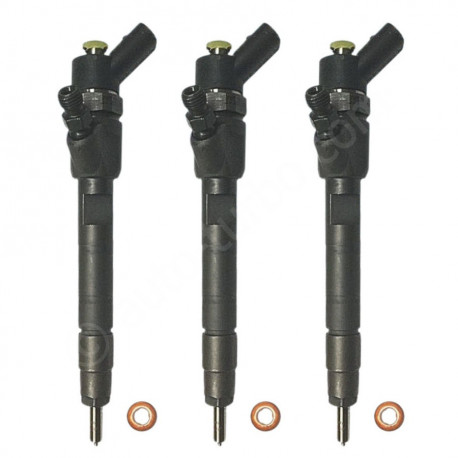 3 x EINSPRITZDÜSE INJEKTOR BOSCH 0445110023 SMART CABRIO FORTWO CABRIO CITY-COUPE 0.8 CDi 30 kW 0445110022 A6600700187