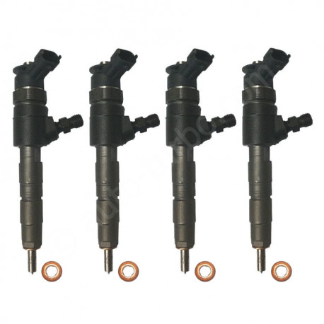 4x Einspritzdüse Injektor Bosch 0445110068 für Alfa 147 156 166 1.9 JTD 2.4 JTD Fiat Doblo 1.9 JTD