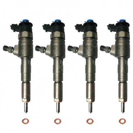 4x Injektor Einspritzdüse Bosch 0445110135 für Citroen Xsara 1980A9 96487862 0986435085 1.4 HDi