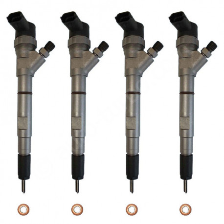 4 x Einspritzdüse Injektor Bosch 0445110092 für KIA Sorento Hyundai H-1 2.5 CRDi 0986435154 