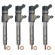 4x Einspritzdüse Injektor Bosch 0445110165 für Opel Astra H Signum 1.9 CDTI 55192741
