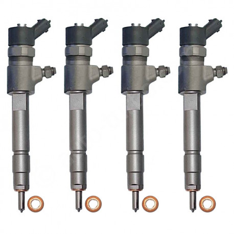 4x Einspritzdüse Injektor Bosch 0445110165 für Opel Astra H Signum 1.9 CDTI 55192741