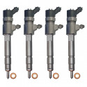 4x Einspritzdüse Injektor Bosch 0445110165 für Opel Astra H Signum 1.9 CDTI 55192741