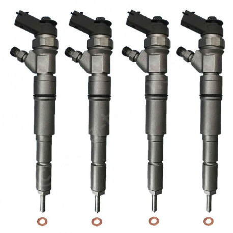 4 x Injektor Einspritzdüse Bosch 0445110048 für BMW E39 525 d 525 d Touring 120 kW