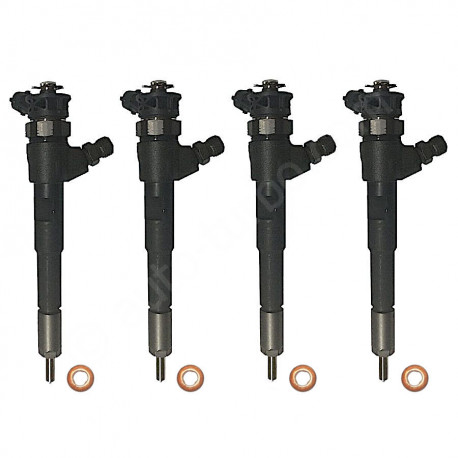 4x Einspritzdüse Injektor Bosch 0445110485 für Dacia Logan 1.5 dCi Renault Clio IV 1.5 dCi
