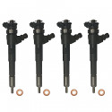 4x Einspritzdüse Injektor Bosch 0445110485 für Dacia Logan 1.5 dCi Renault Clio IV 1.5 dCi