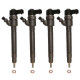 4 x Einspritzdüse Injektor Bosch 0445110256 für Hyundai i30 1.6 CRDi KIA Picanto Ceed 1.6 CRDi